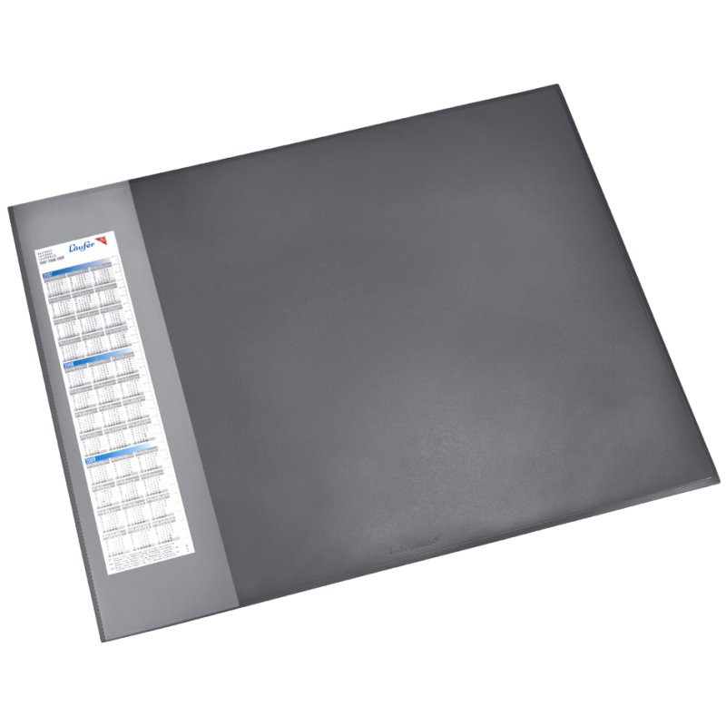 Läufer DURELLA D1 schrijfonderlegger, zwart, 520×650 mm